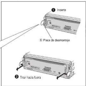 PANASONIC CQDPX153U - Para extraer el aparato - 4