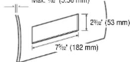 PANASONIC CQDPX153U - □ Dashboard Specifications - 1