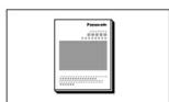 PANASONIC CQDPX152U - Éléments constitutifs Les chiffres entre parentes indiquant la quantité d'accessoires. - 5