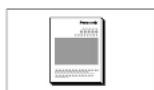 PANASONIC CQDF202U - □ Éléments constitutifs - 5