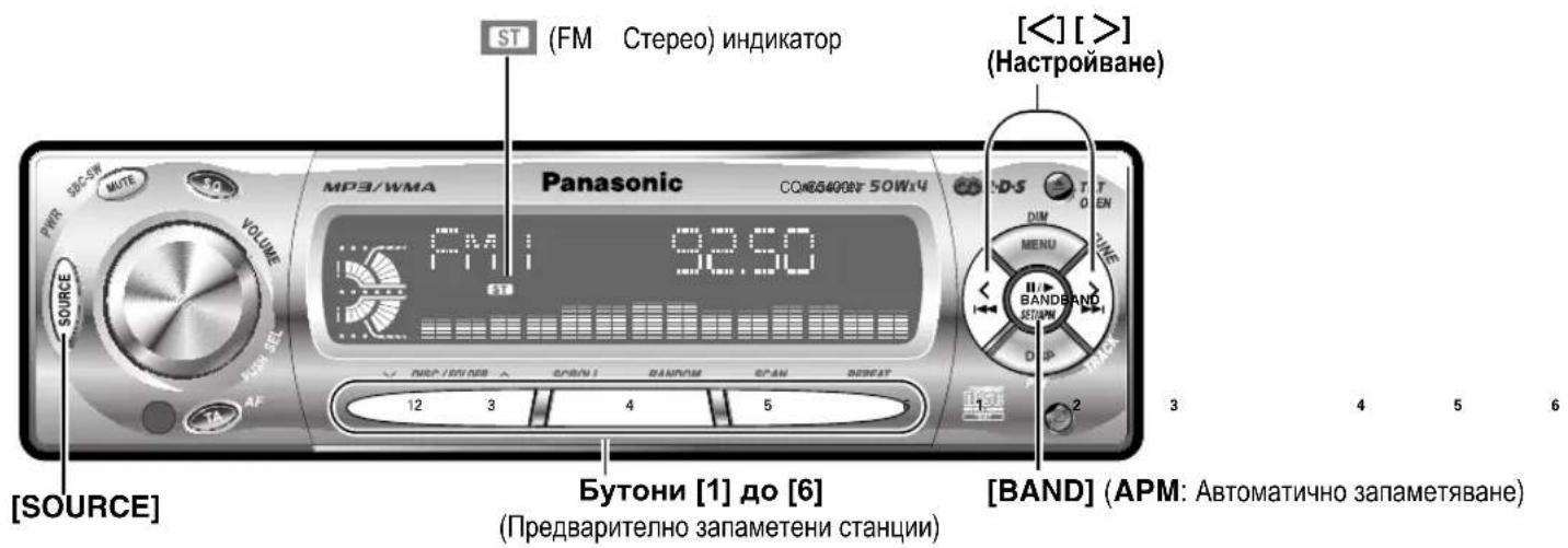 PANASONIC CQC5100N - Настройване на часовника - 7
