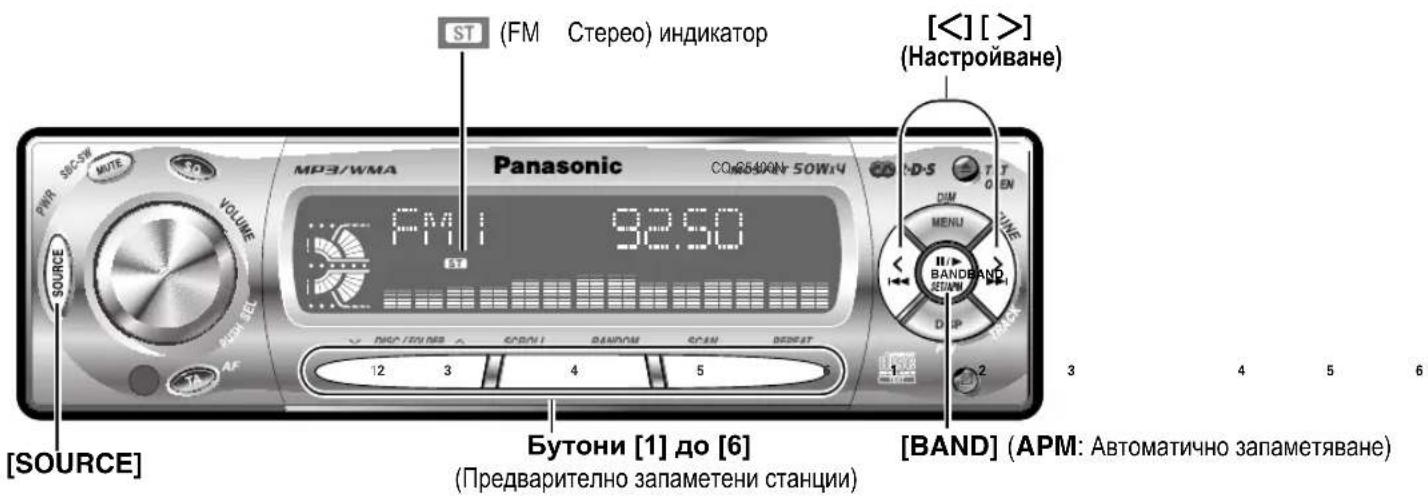 PANASONIC CQC5100N - Настройване - 1