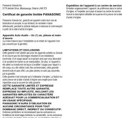 PANASONIC CQC1401U - Avant de dire ces instructions - 3