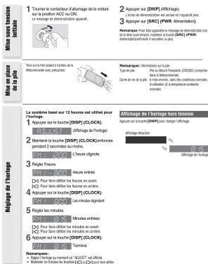 PANASONIC CQC1401U - Preparation - 1