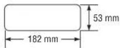PANASONIC CQC1118H - 安装口 - 1