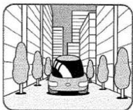 PANASONIC CNDV2300N - La réception des signaux du GPS est faible sur les lieux suivants. - 2