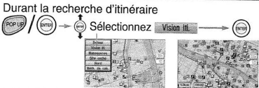 PANASONIC CNDV2300N - Après détermination de l'itinétaire - 2
