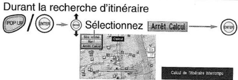 PANASONIC CNDV2300N - Après détermination de l'itinétaire - 1