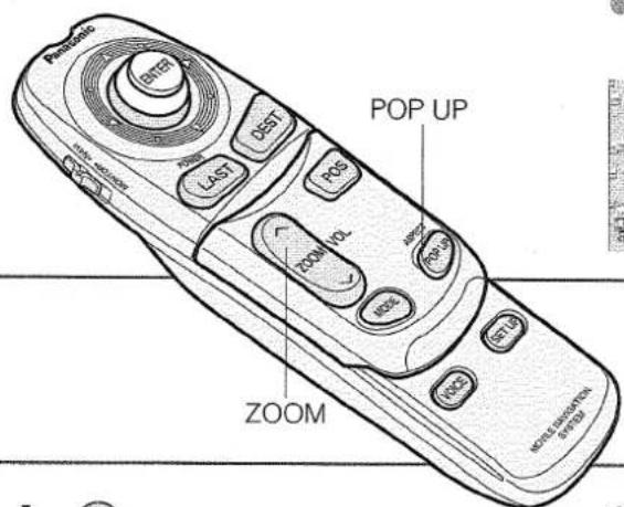 PANASONIC CNDV2300N - Changement d'orientation/Echelle de la carte - 7