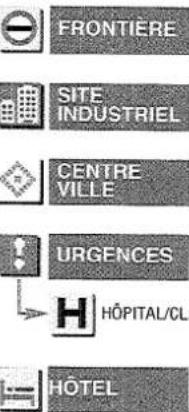 PANASONIC CNDV2300N - Icones de site d'intérêt sur les cartes / Entrée du code postal - 4