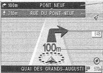 PANASONIC CNDV2300N - Itinétaire et drapeaux - 3