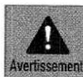 PANASONIC CNDV2300N - Avertissement - 2
