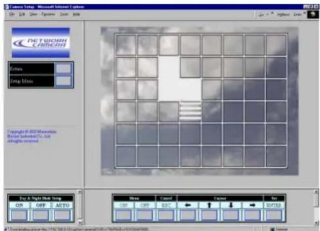 PANASONIC WVNP472 - - Menu de configuration de camera video - 6