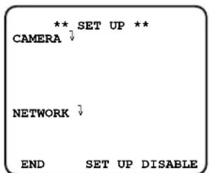 PANASONIC WVNP472 - SELECTION DE LA CONFIGURATION - 1