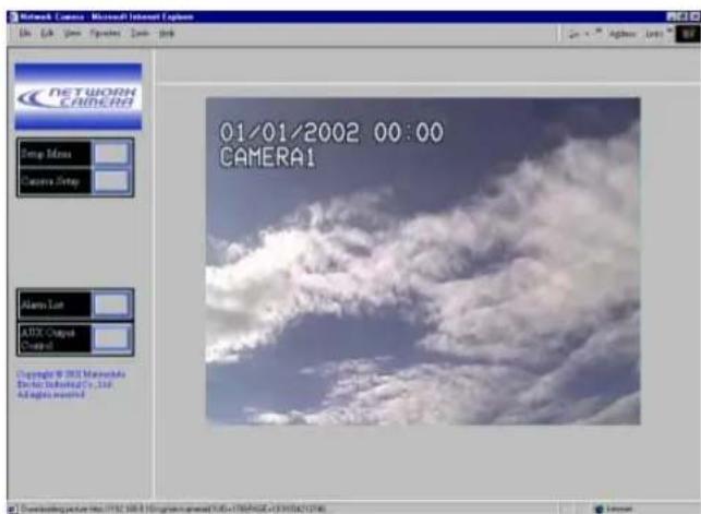 PANASONIC WVNP472 - Mode monochrome - 1