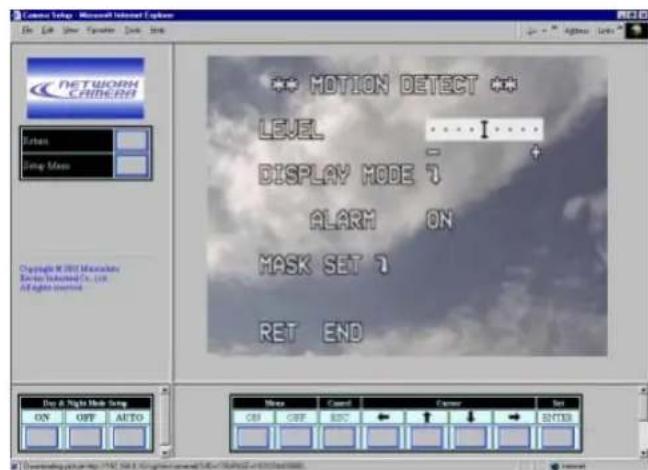 PANASONIC WVNP472 - - Menu de configuration de camera video - 5