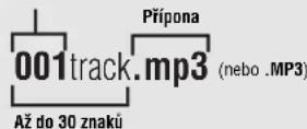 PANASONIC SLSX445 - Při vytvářeni souboru MP3 k prehravani na toto pristroji - 2