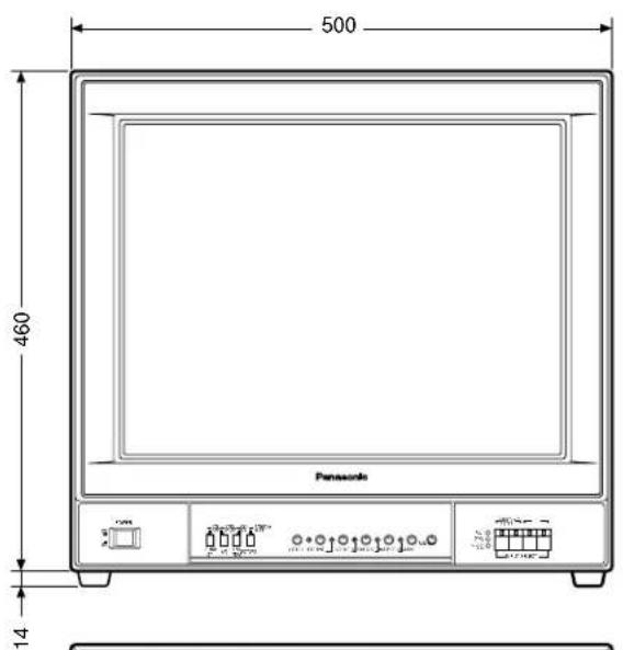 PANASONIC WVCM2000 - ASPECT EXTERIEUR - 1