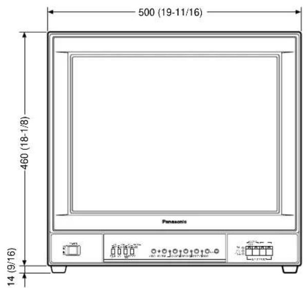 PANASONIC WVCM2000 - APPEARANCE - 1