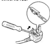 PANASONIC WVCM2000 - How to replace the fuse - 1
