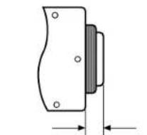 PANASONIC WVBP130 - Precauciones para montaje del objetivo - 1