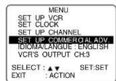 PANASONIC PVD4762K - Press ACTION* to display MENU. - 2