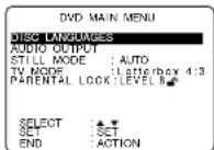 PANASONIC PVD4762K - Settings for DVD Operation - 1