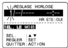 PANASONIC PVD4762K - Réglage manuel de l'horloge - 1