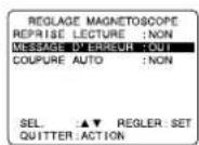 PANASONIC PVD4762K - Avertisseur d'erreur sur telecommande - 4