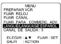 PANASONIC PVD4762K - Language - 2