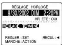 PANASONIC PVD4762K - Réglage manuel de l'horloge - 2
