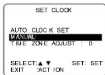 PANASONIC PVD4762K - Clock - 2