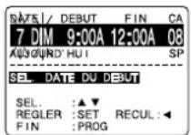 PANASONIC PVD4762K - Révision, modification ou annulation de la programmation - 3