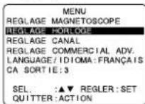 PANASONIC PVD4762K - Réglage du fuseau horsaire - 1