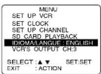 PANASONIC PVD4763SK - Language - 1