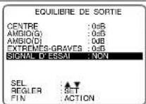 PANASONIC PVD4763SK - Suivre les étapes 1 et 2 à la page 56 ("Équilibre de sortie"). - 1