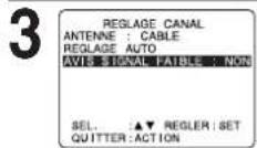 PANASONIC PVD4763SK - Avis de signal faible - 2