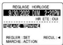 PANASONIC PVD4763SK - Réglage manuel de l'horloge - 3