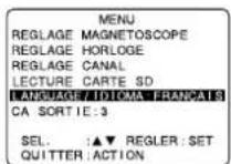 PANASONIC PVD4763SK - Langue - 1