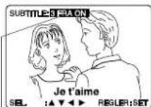 PANASONIC PVD4763SK - Langue des sous-titres (DVD-Veridéo seulement) - 2