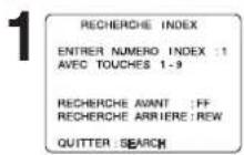 PANASONIC PVD4754SK - Recherche de programme par index - 1
