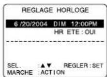 PANASONIC PVD4754SK - Réglage manuel de l'horloge - 3