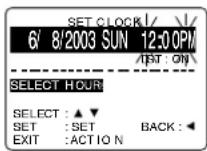 PANASONIC PVD4753SK - Clock - 3