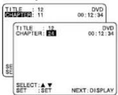 PANASONIC PVD4753SK - Press ▲ NUMBER keys to select the setting, and press SET. - 1