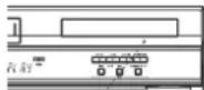 PANASONIC PVD4753SK - Front View of DECK - 1