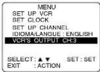 PANASONIC PVD4753SK - VCR's Output Channel - 1