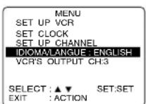PANASONIC PVD4743SK - Language - 1