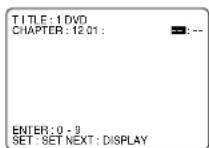 PANASONIC PVD4743SK - Elapsed playing time - 2