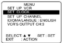 PANASONIC PVD4743SK - Time Zone Adjust (Oberthur Auto Clock is set) - 1