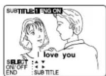 PANASONIC PVD4743SK - Subtitle Language (DVD only) - 2